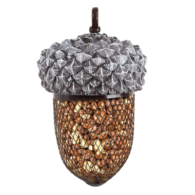 Comedero para Pajaros con Forma de Bellota